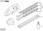 Bosch 0 600 842 168 AHS 4 Hedge Trimmer 230 V / GB Spare Parts AHS4